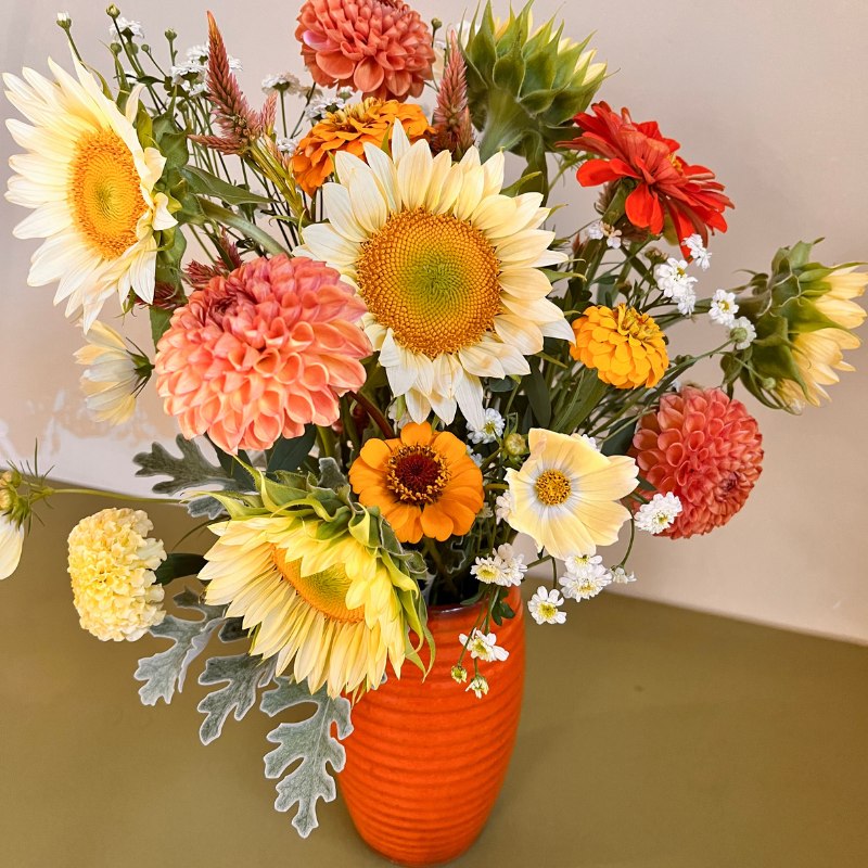Florist delivery of birthday flowers in West Bend, Wisconsin